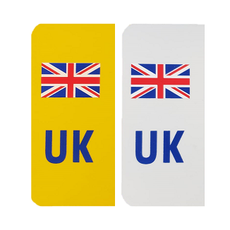 Printed Plates (Standard, EV or UK Badge)